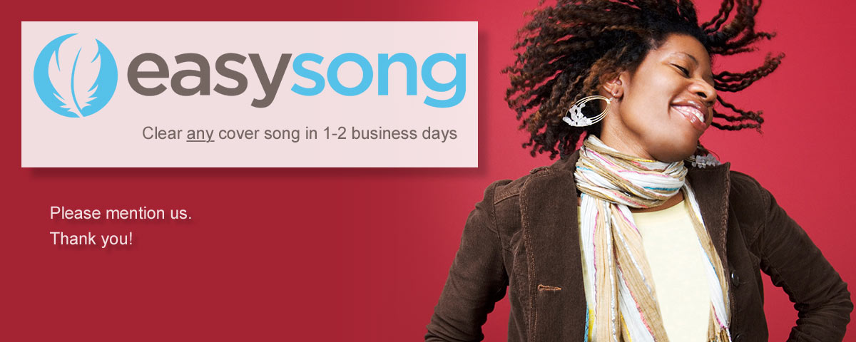 Clear any cover song in 1-2 business days with Easy Song Licensing.